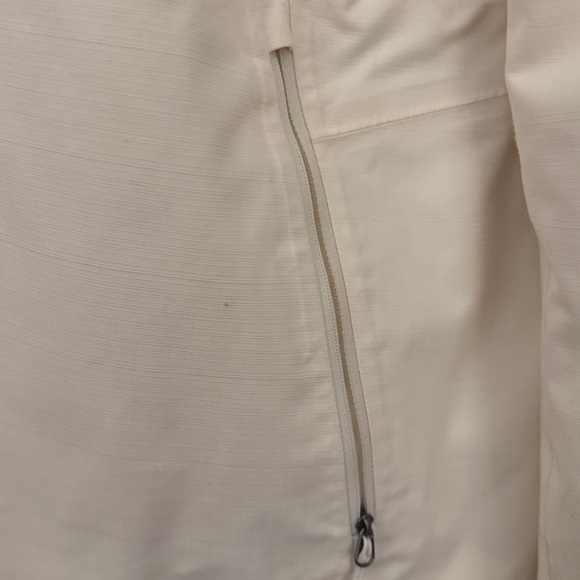 Th North Face Ivory Ski Snow Jacket Coat Hood Size XL - Picture 3 of 10